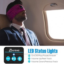 Sleep Mask with Bluetooth Headphones, Painting Sleep Headphones Bluetooth Headband for Sleeping Sports Sleep Mask for Side Sleeper, Best Gift and Travel Essentials
