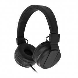 Wired Foldable Portable HiFi Stereo Headphone Heavy Bass Gaming Headset with Mic Noise Cancelling Headphones
