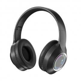 On-Ear Bluetooth Headset Lightweight Foldable Wireless and Wired Stereo Headset with Microphone and Volume Control Bluetooth 5.3 Headset for iPad/Travel/Tablet/PC
