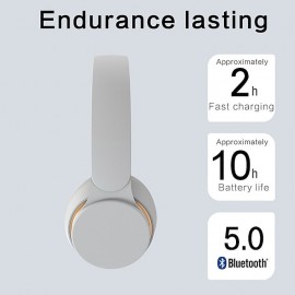 Wireless Headphones Noise Reduction Bluetooth 5.0 Headset Foldable Earphones HiFi 9D Bass Stereo Earphone Sport Headset With Microphone
