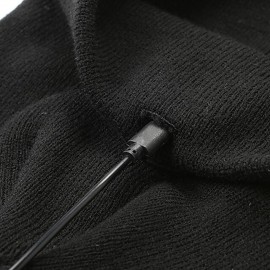 Sleep Headphones Wireless Bluetooth Beanie Hat with Light LED Cap with Headphones Built-in Stereo Speakers & Mic Tech Gift for Men Women Dad
