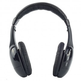 5-in-1 wireless multi-function headset monitoring FM radio earphone for PC Laptop Computer TV TW-699
