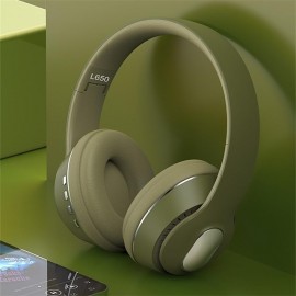L650 Over-ear Headphone Bluetooth 5.1 Noise cancellation Stereo Surround HIFI Long Battery Life for Apple Samsung Huawei Xiaomi MI  Yoga Fitness Everyday Use Mobile Phone
