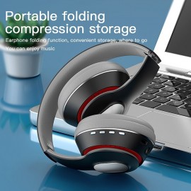 L650 Over-ear Headphone Bluetooth 5.1 Noise cancellation Stereo Surround HIFI Long Battery Life for Apple Samsung Huawei Xiaomi MI  Yoga Fitness Everyday Use Mobile Phone
