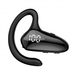 YX02 Bone Conduction Bluetooth 5.3 Earphone Hook Ear Business Wireless Headhpone Mini Single Ear Sports Headset for Handsfree phones
