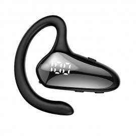 YX02 Bone Conduction Bluetooth 5.3 Earphone Hook Ear Business Wireless Headhpone Mini Single Ear Sports Headset for Handsfree phones
