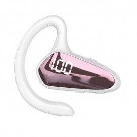 YX02 Bone Conduction Bluetooth 5.3 Earphone Hook Ear Business Wireless Headhpone Mini Single Ear Sports Headset for Handsfree phones
