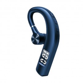 Bluetooth 5.2 Earphone Wireless Earhook LED Display Headphone Car Headset w/ Mic
