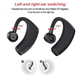 Popular V9 PUBG Headphones Business Bluetooth Headset Ear-Mounted Wireless CSR Stereo with Voice Control Earphones
