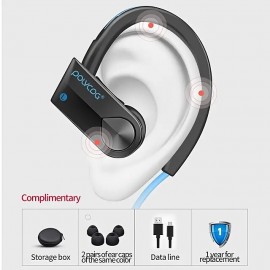 High-Quality Wireless Sports Headphones with Subwoofer and Super Long Standby - Compatible with Apple & Samsung Phones
