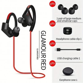 High-Quality Wireless Sports Headphones with Subwoofer and Super Long Standby - Compatible with Apple & Samsung Phones
