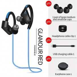 High-Quality Wireless Sports Headphones with Subwoofer and Super Long Standby - Compatible with Apple & Samsung Phones
