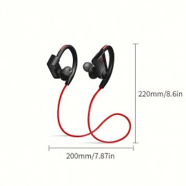 High-Quality Wireless Sports Headphones with Subwoofer and Super Long Standby - Compatible with Apple & Samsung Phones
