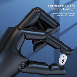 Mini TWS Wireless Headphones Bluetooth Earphones V5.2 Earbuds With Mic No Ear Pain HD Earphone Power Display Headset Gamer
