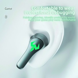 N35 TWS Wireless Gaming Headphones Waterproof Sport Headset Touch Control Wireless Earbuds Noise Cancellation Bluetooth Earphones for Driving Headset
