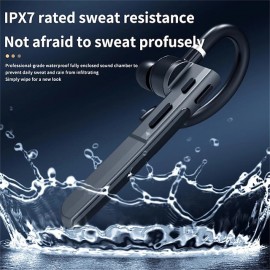 X6 Bluetooth Earphones 5.3 Headphones Stereo Handsfree Noise Canceling Wireless Business Headset With HD Mic For All Smart Phone

