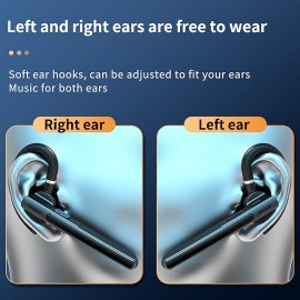 X6 Bluetooth Earphones 5.3 Headphones Stereo Handsfree Noise Canceling Wireless Business Headset With HD Mic For All Smart Phone
