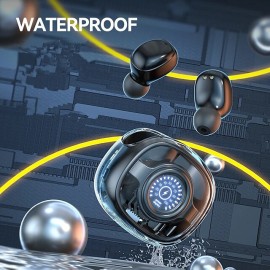 M26 TWS Transparent Cute Gaming Noise Cancelling Mini Wireless Bluetooth Headset with microphone Gaming headset Hi-fi music headset

