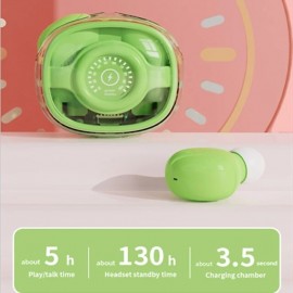 M26 TWS Transparent Cute Gaming Noise Cancelling Mini Wireless Bluetooth Headset with microphone Gaming headset Hi-fi music headset
