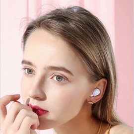 M26 TWS Transparent Cute Gaming Noise Cancelling Mini Wireless Bluetooth Headset with microphone Gaming headset Hi-fi music headset
