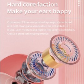 M26 TWS Transparent Cute Gaming Noise Cancelling Mini Wireless Bluetooth Headset with microphone Gaming headset Hi-fi music headset
