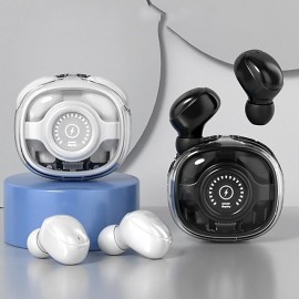 M26 TWS Transparent Cute Gaming Noise Cancelling Mini Wireless Bluetooth Headset with microphone Gaming headset Hi-fi music headset
