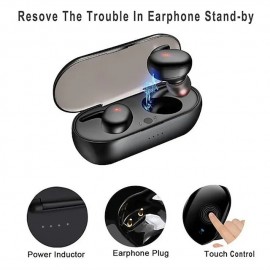 Y30 Tws Sports Headphones Digital Display Wireless Bluetooth 5.0 Touch Contrl Headset
