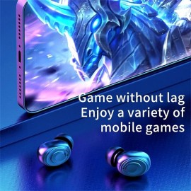 X37 Wireless Bluetooth Earphones Headphones Outdoor Sports Headset 5.3 With Charging Bin Display Touch Control Earbuds for Muisc
