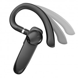 1Pc Long Standy Business Earpiece Bluetooth 5.3 Ear Hook Earphone Led Power Display Headset Noise Cancelling Bluetooth Headphone for Smartphone
