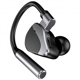Bluetooth Headset Single Ear Earphones Hands Free Call Low Latency Noise Reduction Sensitive Touch Operation Waterproof for Business for Cycling
