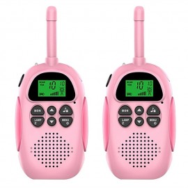2PCS 3-5km Range Two Way Long Range Walkie Talkies Radio Interphone Toys for Children Kids Outdoor Walking Camping Gifts

