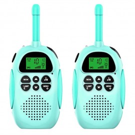2PCS 3-5km Range Two Way Long Range Walkie Talkies Radio Interphone Toys for Children Kids Outdoor Walking Camping Gifts

