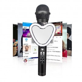 Wireless Bluetooth Condenser Phone Microphone Speaker Handheld Music Player MIC Singing Recorder KTV Karaoke Microphone
