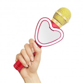 Wireless Bluetooth Condenser Phone Microphone Speaker Handheld Music Player MIC Singing Recorder KTV Karaoke Microphone
