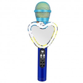 Wireless Bluetooth Condenser Phone Microphone Speaker Handheld Music Player MIC Singing Recorder KTV Karaoke Microphone
