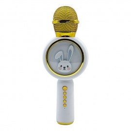 New X6 children's early education K-song microphone wireless Bluetooth microphone audio all-in-one machine household children
