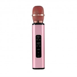 Wireless Microphone Karaoke Double Horn Bluetooth Handheld Portable Speaker Home KTV Player Echo-type Sound Adjustment Live
