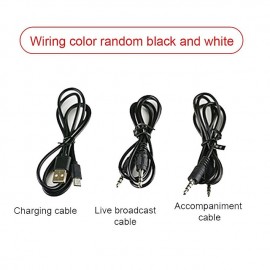 V300 PRO Sound Card 10 Sound Effects Bluetooth Noise Reduction O Mixers Headset Mic Voice Control for Phone PC Portable
