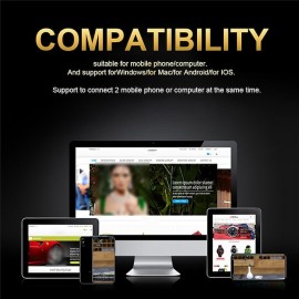 V300 PRO Sound Card 10 Sound Effects Bluetooth Noise Reduction O Mixers Headset Mic Voice Control for Phone PC Portable
