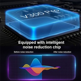 V300 PRO Sound Card 10 Sound Effects Bluetooth Noise Reduction O Mixers Headset Mic Voice Control for Phone PC Portable

