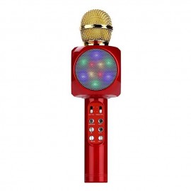 Fashion KTV Handheld Wireless Microphone Speaker Reverberation Voice Condenser Karaoke Recording Live Surround Sound
