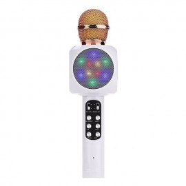 Fashion KTV Handheld Wireless Microphone Speaker Reverberation Voice Condenser Karaoke Recording Live Surround Sound
