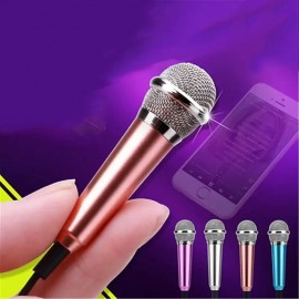 Studio Portable Mini 3.5mm Stereo Studio Speech Mic Audio Microphone For Phone/Smart Phone Desktop Accessories
