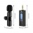 Wireless Lavalier Microphone For 3.5mm Smartphone Plug And Play Mini Mic For Live Streaming Gaming Recording Auto Noise Reduction
