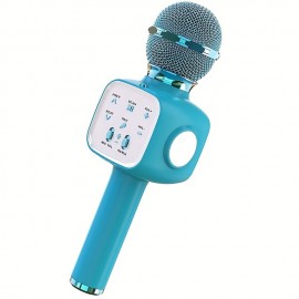 Handheld Wireless Bluetooth Microphone KTV Karaoke Microphone with Speaker for IOS Android Phone Computer
