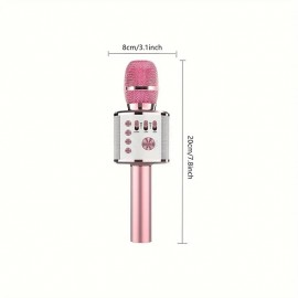 Microphone Audio Integrated Microphone Home Universal Singing Artifact Mobile Phone Wireless Microphone Home KTV
