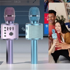 Microphone Audio Integrated Microphone Home Universal Singing Artifact Mobile Phone Wireless Microphone Home KTV
