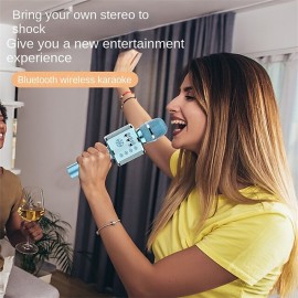Microphone Audio Integrated Microphone Home Universal Singing Artifact Mobile Phone Wireless Microphone Home KTV
