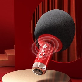 Microphone SpeakerIntegrated Microphone With SpeakerMobile Phone Wireless MicrophoneFamily KsongFamily Party HostSingingChildren Ksong Family/Universal Christmas Halloween Thanksgiving gifts
