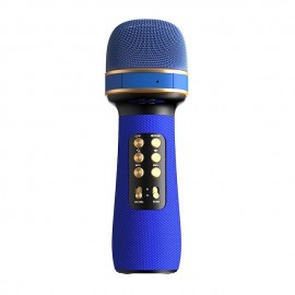 WS-898 Karaoke Bluetooth-Compatible Microphone Handheld Wireless Music Sing MicFMVoice Changing Audio Speaker Player Accessory
